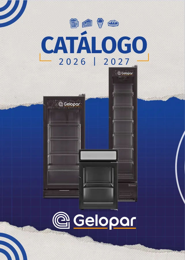 Capa do catálogo Gelopar 2026/2027